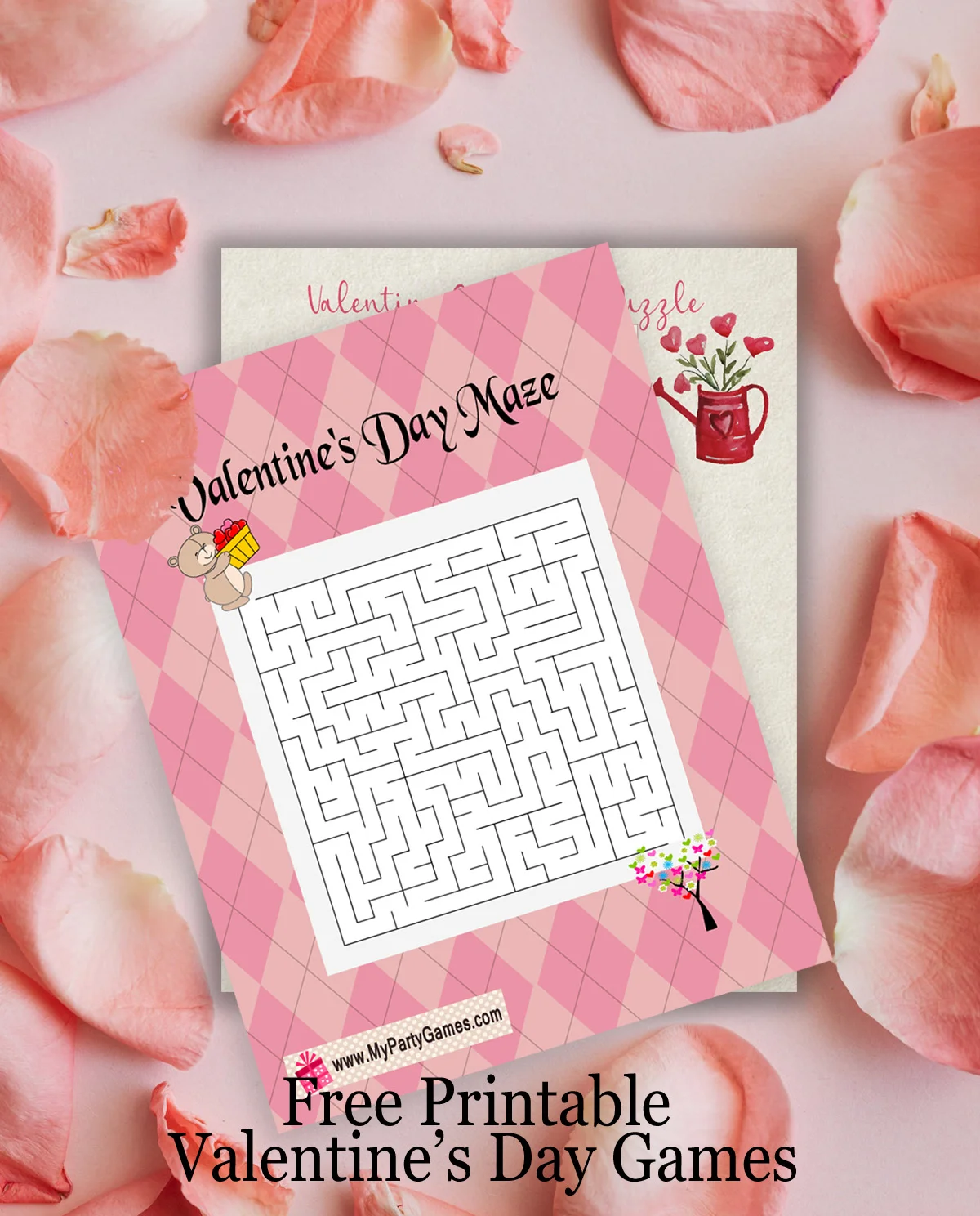 47 Free Printable Valentine's Day Games