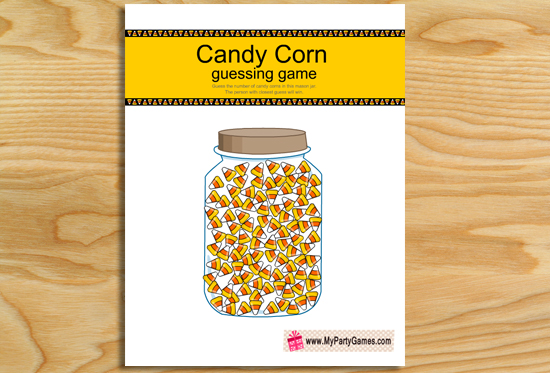 How Many M&ms Are in the Jar Printable Game Candy Candies 