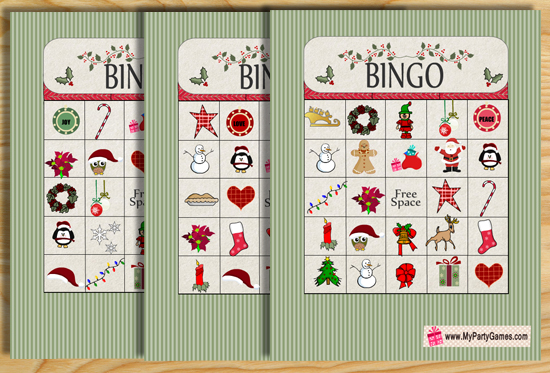 Free Printable Christmas Bingo