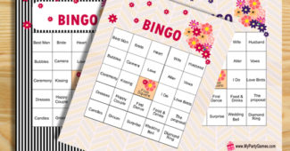 Free Printable Bridal Shower Bingo Game Cards