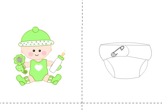 Free Printable Who got the Baby Game