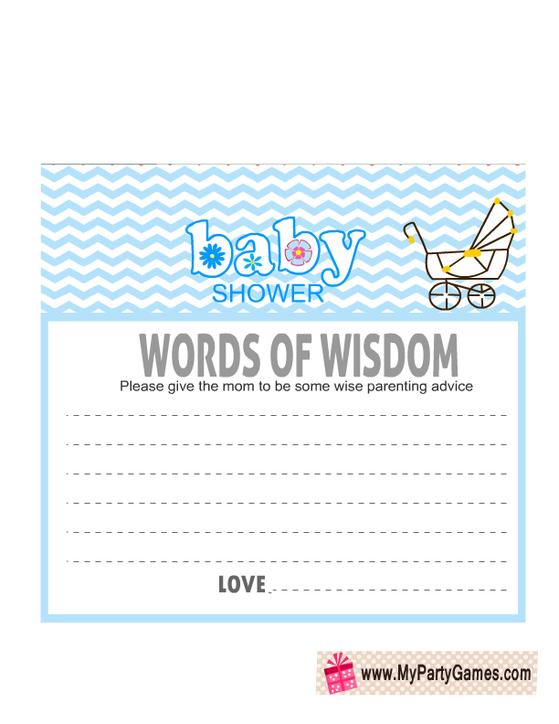 Free Printable Words Of Wisdom Cards
