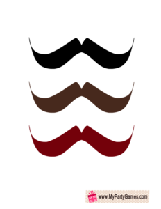 Moustaches Photo Booth Prop