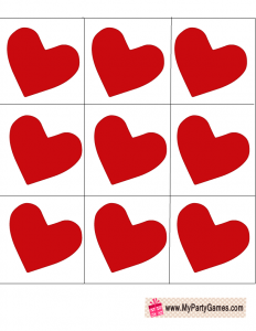 Free Printable Hearts 