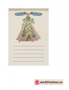 Floral Boho Baby Shower Invitation Printable (with Lines)