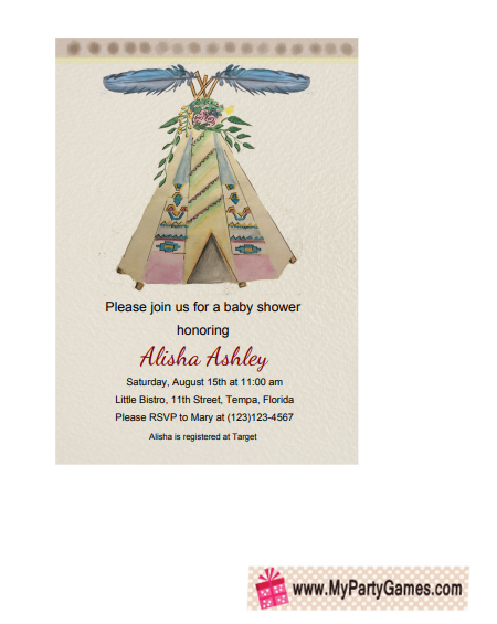 Free Printable Editable Floral Boho Baby Shower Party Invitation