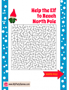 47 Free Printable Christmas Mazes