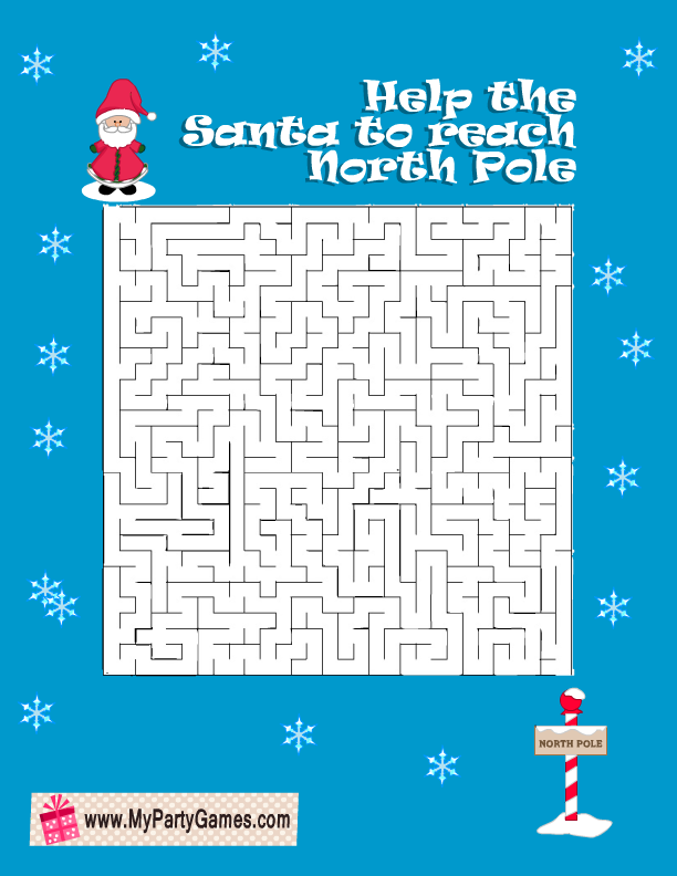 Maze Types Puzzles  Free Printable Puzzle Games