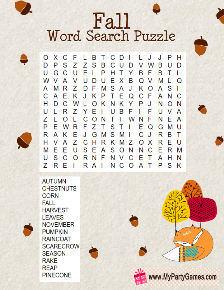 free-printable-fall-word-search-puzzle-with-solution