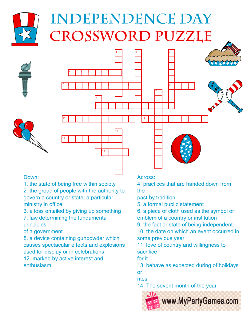 4 Of July Puzzle Free Sangriadesidra Blogspot Com 4th July Word 