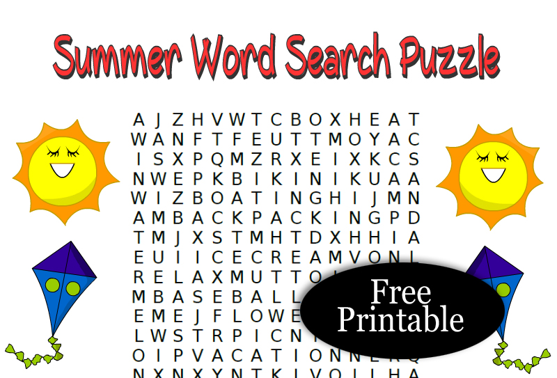 printable-word-searches-summer