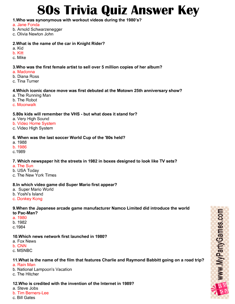 201 Best Trivia Questions For Teens With Answers