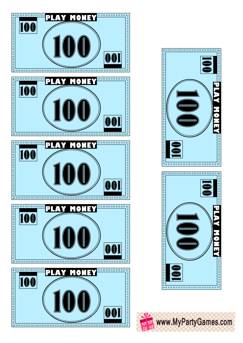 Money for Monopoly 100