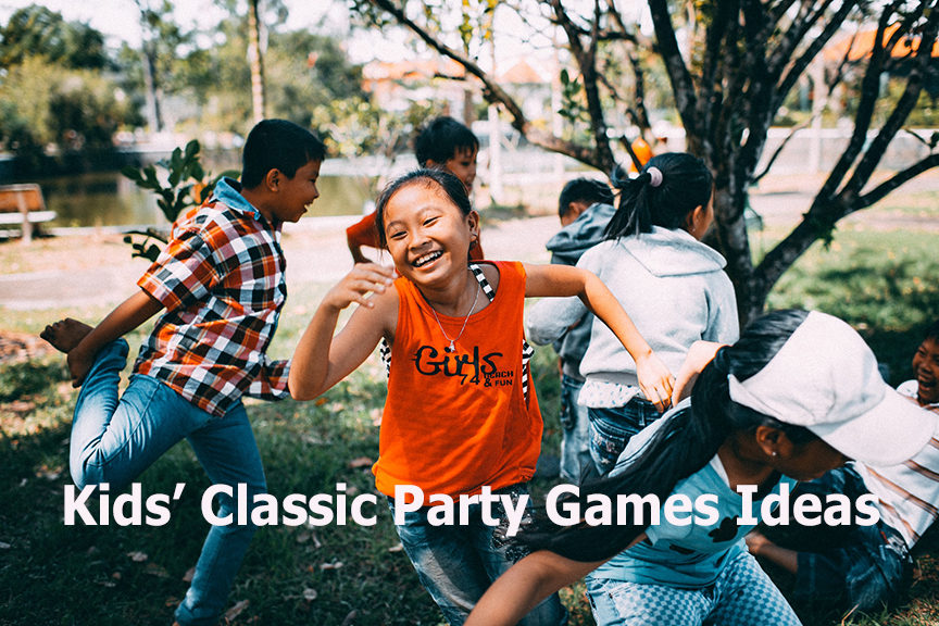 16 Classic Kids' Party Games Ideas for Big Groups