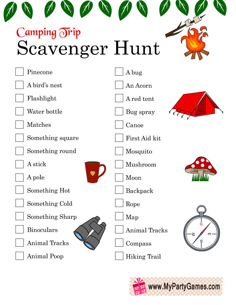 free-printable-camping-scavenger-hunt-camping-scavenger-hunts