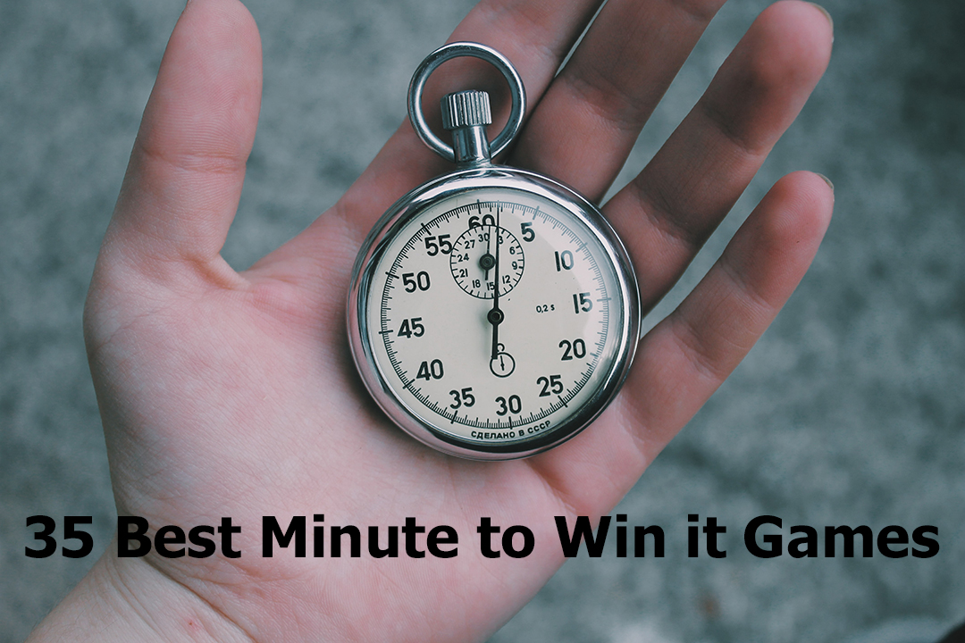 35 Best Minute to Win it Games for Kids and Adults