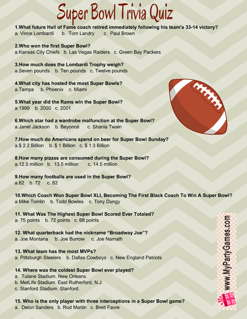 Play Football Games - Football Quiz Games
