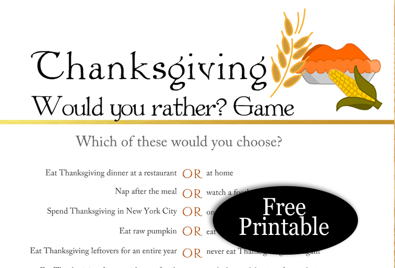 thanksgiving games this year