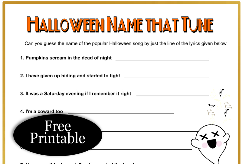 Printable Halloween Party Games for Adults! Print & Play No Stress!