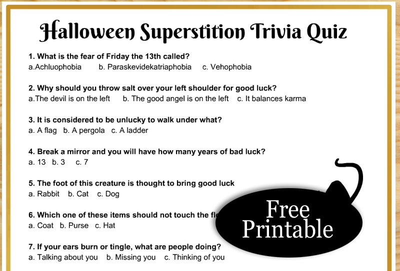 29 Challenging Halloween Trivia Questions