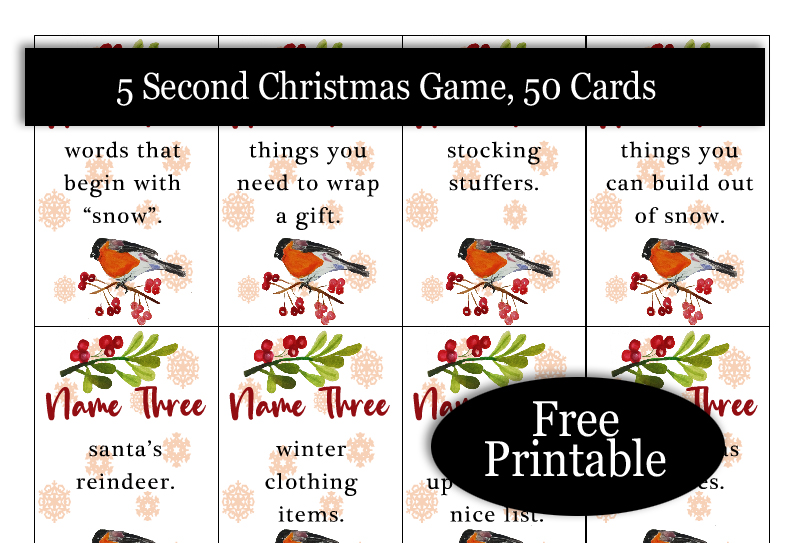 50 Christmas Party Games and Ideas