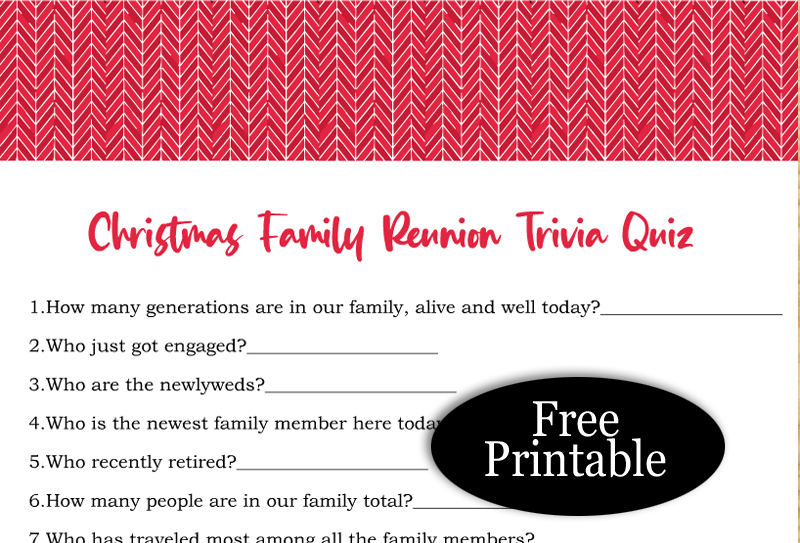 Free Printable Christmas Editable Board Game