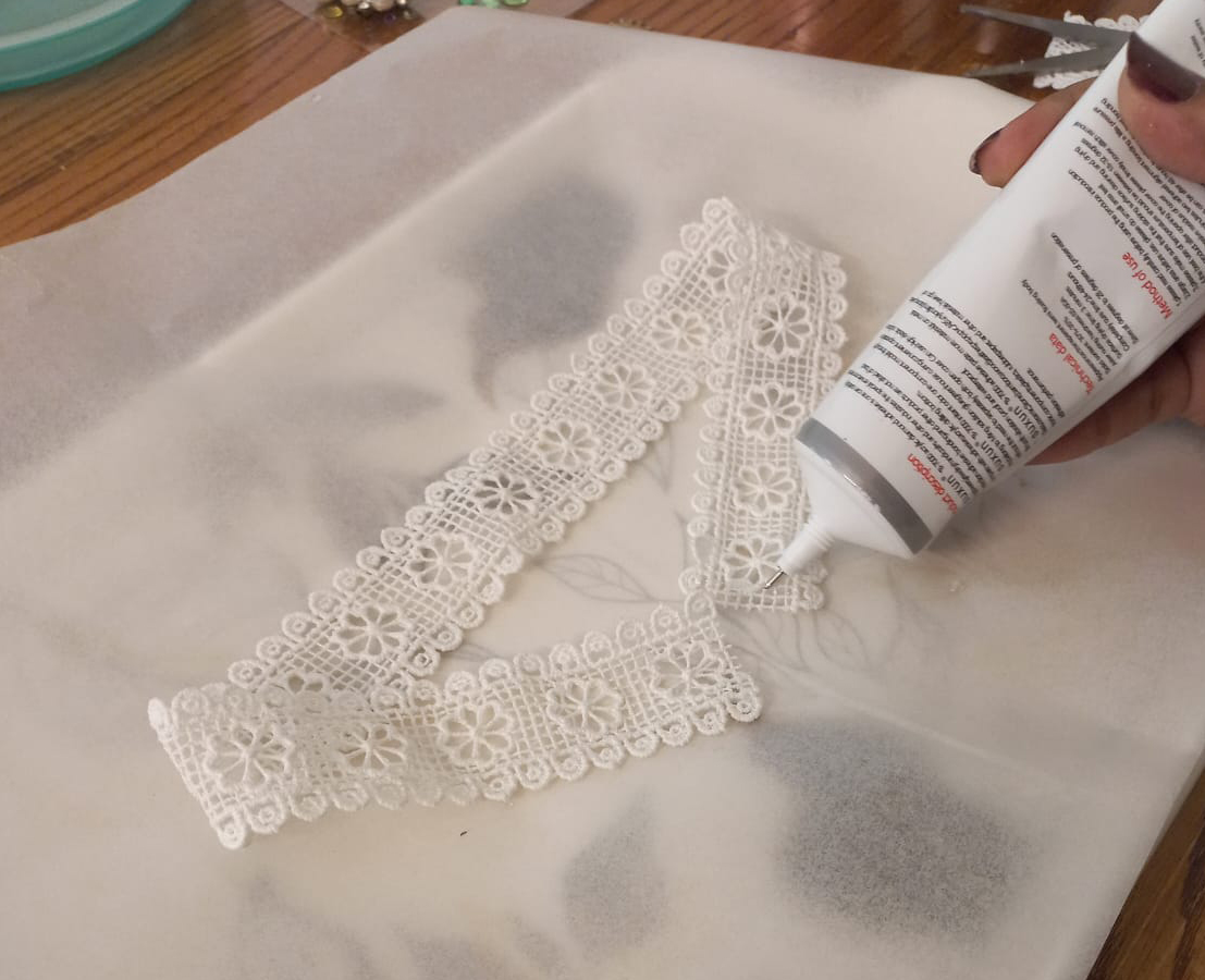 How to make a lace crown for princess party