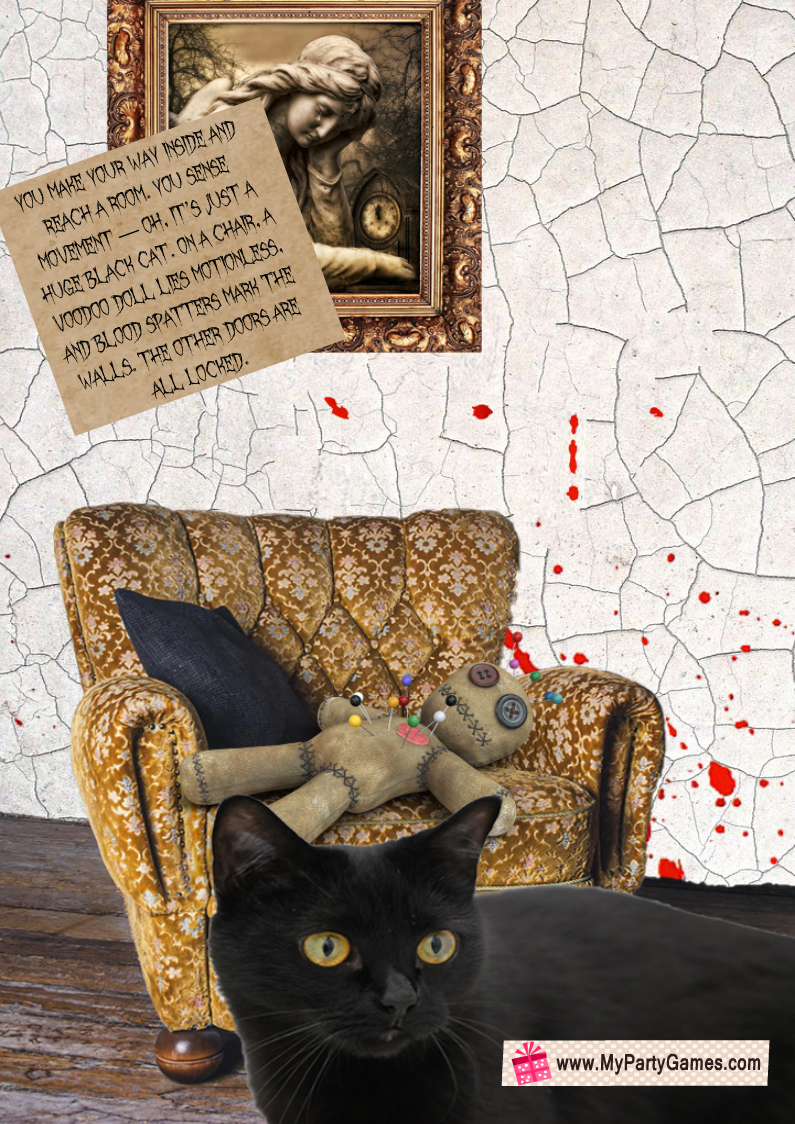 Halloween Haunted House Escape Room Puzzle 2
