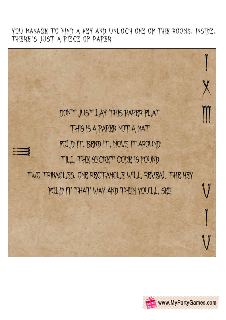 Halloween Escape Room Free Printable Puzzle 7