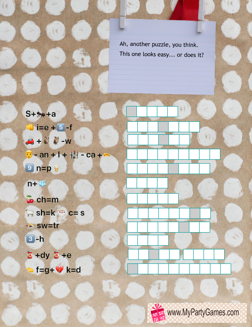 Free Printable Christmas Escape Room Clue 5