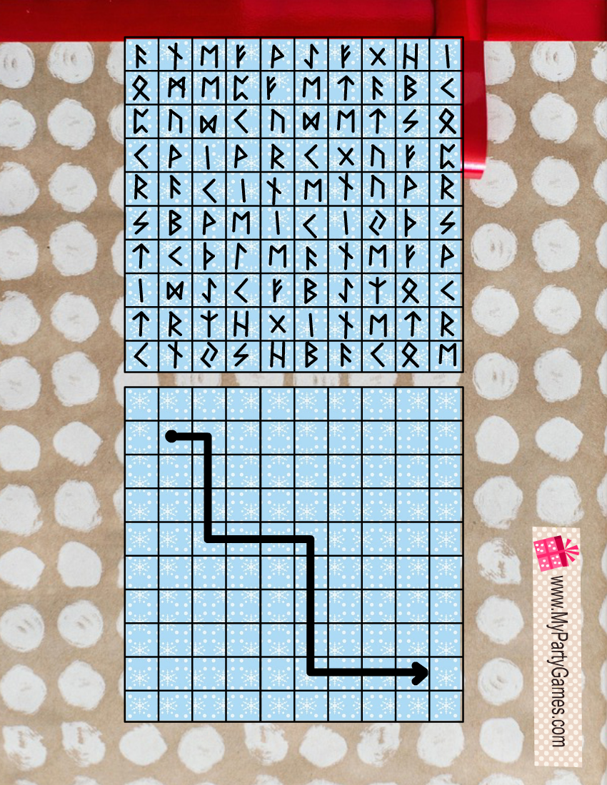 Free Printable Christmas Escape Room Clue 8