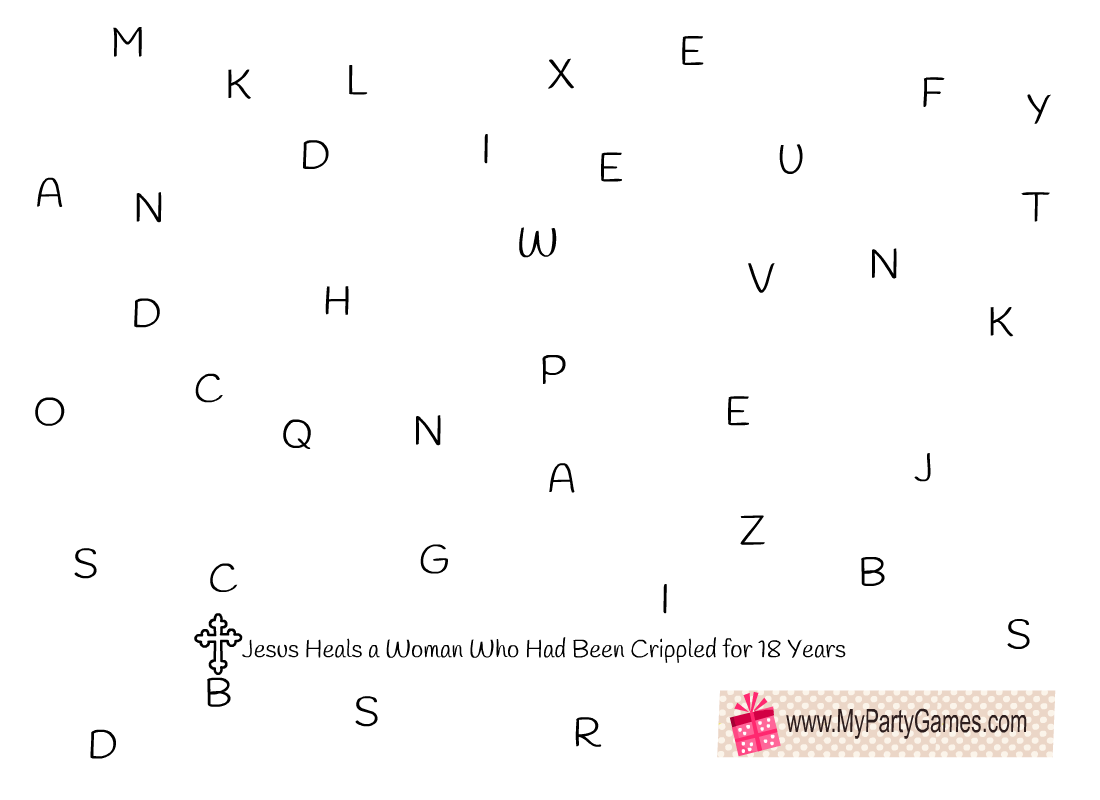 Free Printable Bible Escape Room Puzzle 5