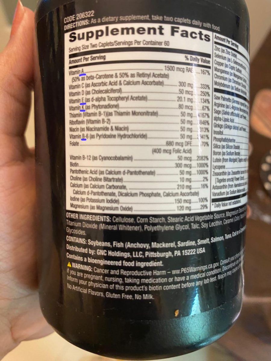 Using Vitamin Bottle for Escape Room Clues