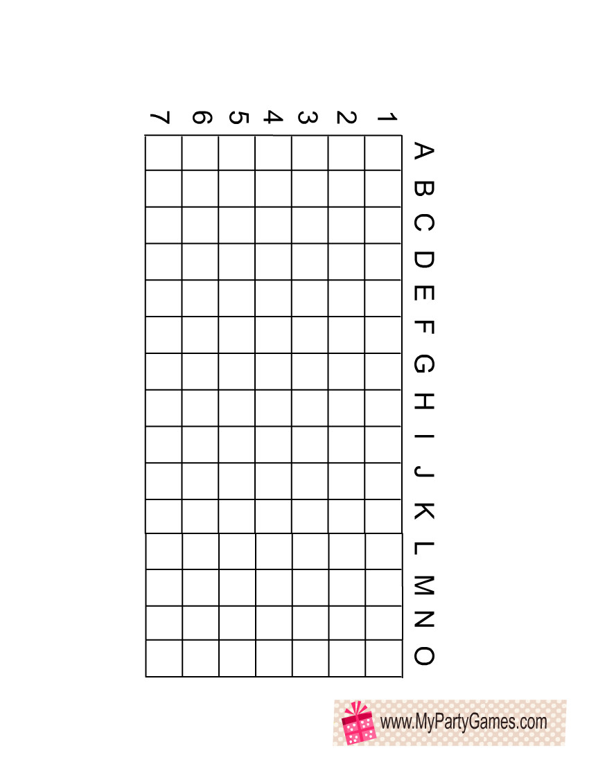 Free Printable Color the Boxes Graph for Escape Room