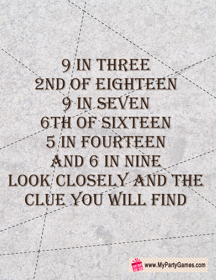 Free Printable DIY Escape Room {Witch's Curse} Puzzle 11