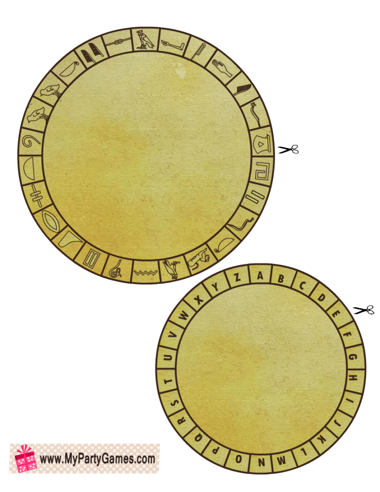 The Lost Mummy, Free Printable Egyptian Escape Room